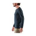 T-SHIRT MANCHES LONGUES ABISKO EN LAINE MÉRINOS HOMME - FJALLRAVEN