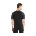 T-SHIRT MANCHES COURTES MERINO 125 ZONEKNIT HOMME NOIR - ICEBREAKER
