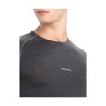 T-SHIRT MANCHES COURTES MERINO 125 ZONEKNIT HOMME NOIR - ICEBREAKER