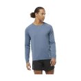 T-SHIRT MANCHES LONGUES SENSE AERO HOMME BLEU - SALOMON