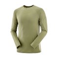 T-SHIRT CROSS RUN MANCHES LONGUES HOMME KAKI
