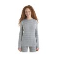 T-SHIRT MANCHES LONGUES COL ROND MERINO 260 VERTEX FEMME