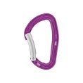 MOUSQUETON DJINN COURBE BLEU/VIOLET - PETZL