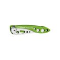 COUTEAU SKELETOOL KBX VERT AVEC ETUI - LEATHERMAN