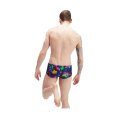 SLIP DE BAIN ECO+ 13,5 CM CLUB TRAINING ALLOVER HOMME NOIR - SPEEDO