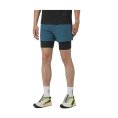 SHORT SENSE AERO 2 EN 1 HOMME BLEU - SALOMON