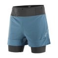 SHORT SENSE AERO 2 EN 1 HOMME BLEU