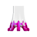 KIT CROSSOVER P.WHITE/FUSHIA - TSL