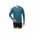 T-SHIRT MANCHES LONGUES SENSE AERO GFX HOMME BLEU - SALOMON
