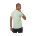 T-SHIRT SENSE AERO GFX FEMME VERT - SALOMON