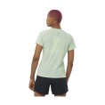 T-SHIRT MANCHES COURTES CROSS RUN FEMME VERT - SALOMON