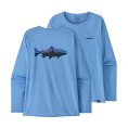 T-SHIRT CAP COOL DAILY GRAPHIC MANCHES LONGUES FEMME - PATAGONIA