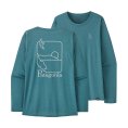 T-SHIRT CAP COOL DAILY GRAPHIC MANCHES LONGUES FEMME - PATAGONIA