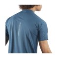 T-SHIRT MANCHES COURTES SENSE AERO HOMME BLEU - SALOMON