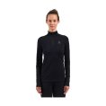 SOUS-COUCHE DEMI-ZIP MERINO 200 NATURAL FEMME - ODLO
