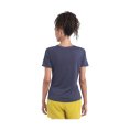 T-SHIRT MERINO 125 ZONEKNIT ENERGY WIND FEMME - ICEBREAKER