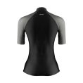 T-SHIRT BOSSA RASH VEST NOIR FEMME - ORCA