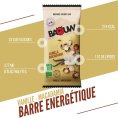 BARRE ÉNERGÉTIQUE EXTRA BIO 50G - BAOUW
