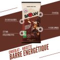 BARRE ÉNERGÉTIQUE EXTRA BIO 50G - BAOUW
