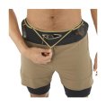 SHORT SENSE AERO 2 EN 1 HOMME MARRON - SALOMON