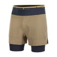 SHORT SENSE AERO 2 EN 1 HOMME MARRON