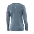 T-SHIRT MANCHES LONGUES CROSS RUN FEMME BLEU - SALOMON