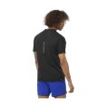 T-SHIRT SENSE AERO MANCHES COURTES  HOMME NOIR - SALOMON