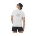 T-SHIRT MANCHES COURTES CROSS RUN GRAPHIC HOMME - SALOMON