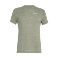 T-SHIRT MANCHES COURTES PUEZ MELANGE DRY'TON HOMME - SALEWA
