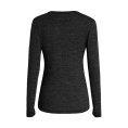 T-SHIRT MANCHES LONGUES PUEZ MELANGE DRY'TON FEMME - SALEWA