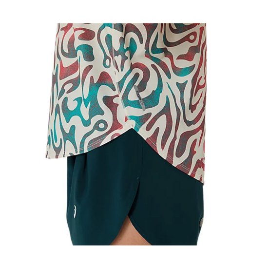 ASICS - T-SHIRT ROAD ALL OVER PRINT FEMME