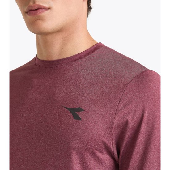 DIADORA - T-shirt Tech Run Crew uomo