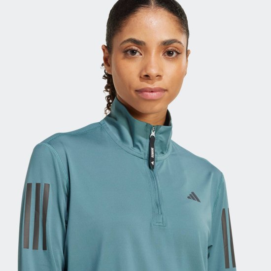 ADIDAS - VESTE DEMI-ZIP OWN THE RUN FEMME
