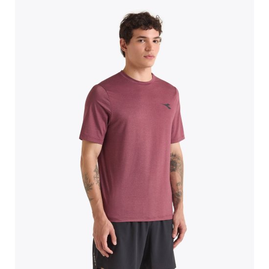 DIADORA - T-shirt Tech Run Crew uomo