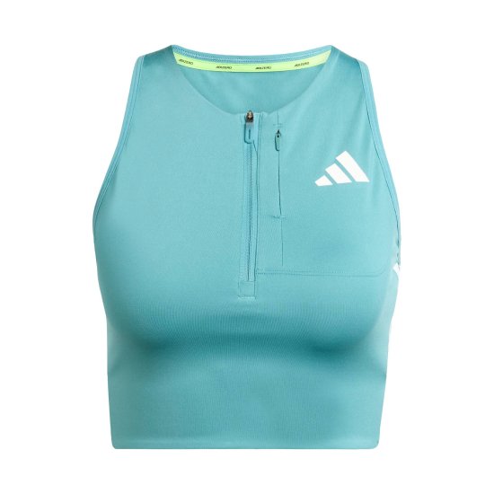 ADIDAS - Canotta Adizero Crop Top donna
