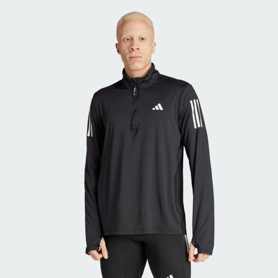 ADIDAS - PULL OWN THE RUN DEMI-ZIP HOMME