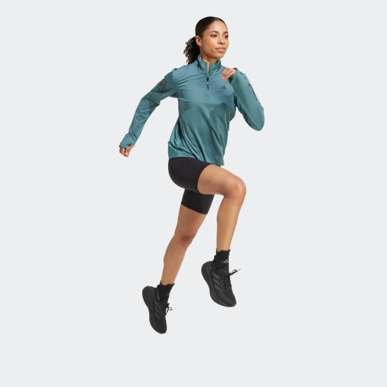 ADIDAS - VESTE DEMI-ZIP OWN THE RUN FEMME
