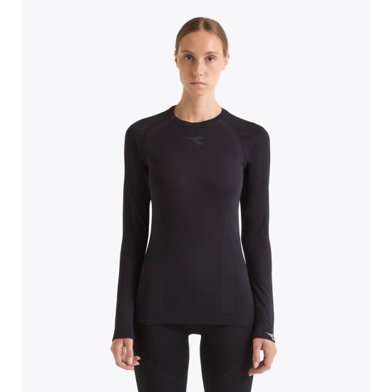 DIADORA - T-shirt a maniche lunghe Stratozero donna