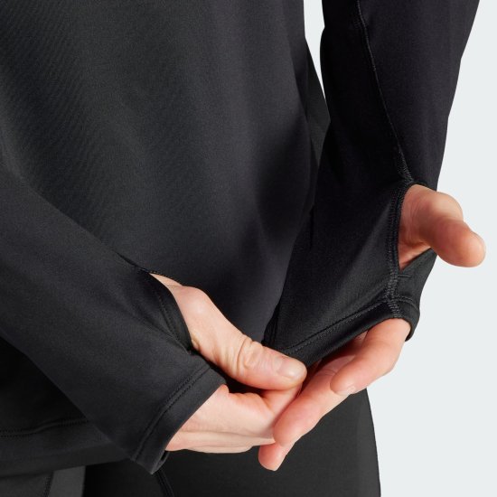 ADIDAS - PULL OWN THE RUN DEMI-ZIP HOMME