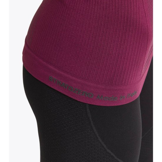 DIADORA - T-shirt a maniche lunghe Stratozero donna