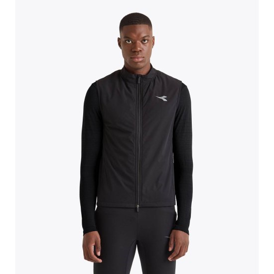 DIADORA - Gilet imbottito senza maniche per protezione invernale uomo