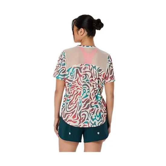 ASICS - T-SHIRT ROAD ALL OVER PRINT FEMME