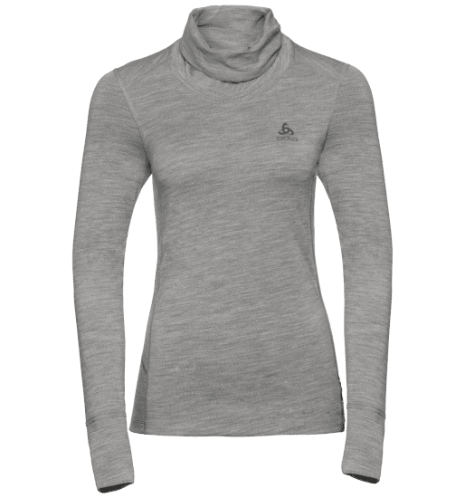 ODLO - INTIMO TERMICO TOP TURTLE NATURAL COLLO ALTO DONNA