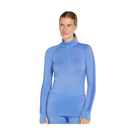 ICEBREAKER - SOUS-COUCHE MERINO ZONEKNIT 200 DEMI-ZIP FEMME