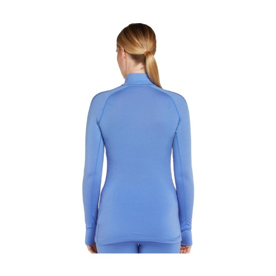 ICEBREAKER - SOUS-COUCHE MERINO ZONEKNIT 200 DEMI-ZIP FEMME