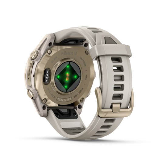 GARMIN - Fenix 8 Amoled Sapphire Titane