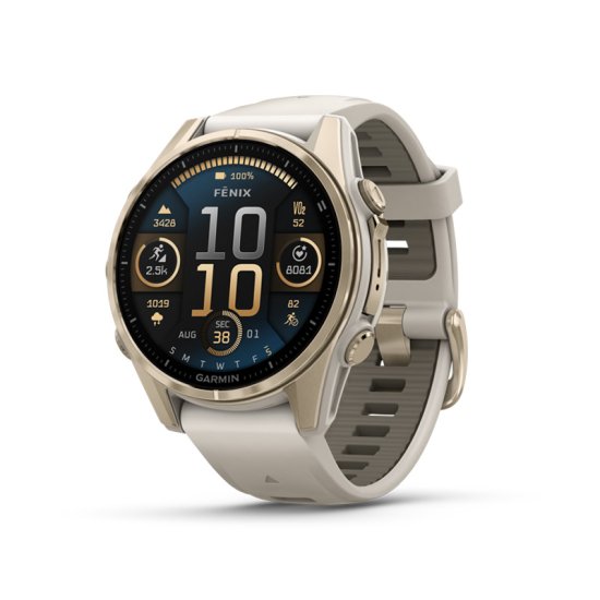 GARMIN - Fenix 8 Amoled Sapphire Titane