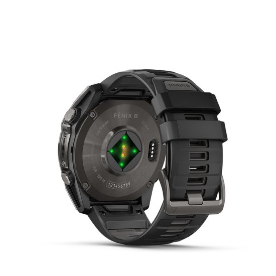 GARMIN - Fenix 8 Amoled Sapphire Titane