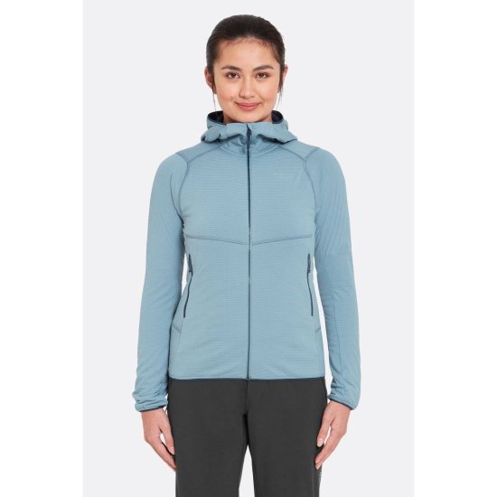 Rab - Pile con cappuccio Evolute donna