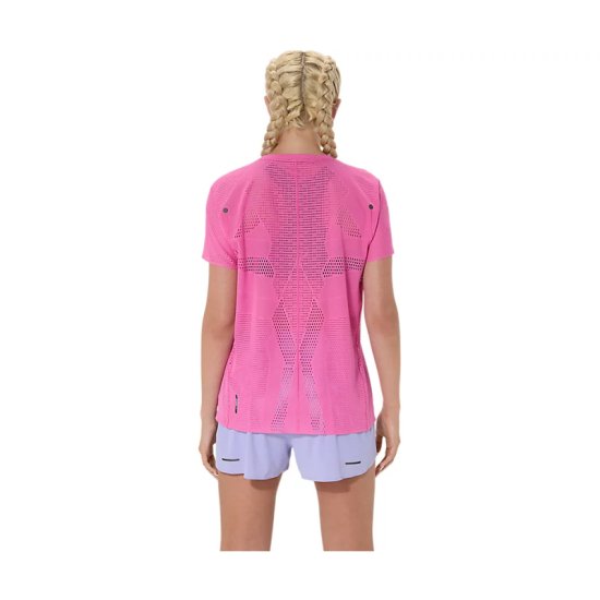 ASICS - T-SHIRT MANCHES COURTES METARUN FEMME ROSE